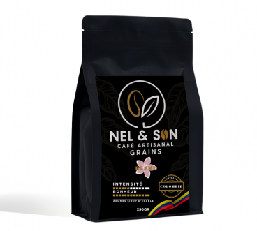 Café Grains Blend d’Exception – Colombie Cauca – SCA 86,5 – 250g | Nel&Son Café